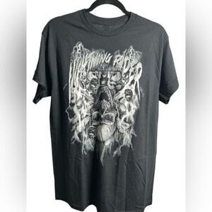 NWOT Tree Hugger Unisex Black Graphic Tee Shirt Thing Rider Skull - Size Medium